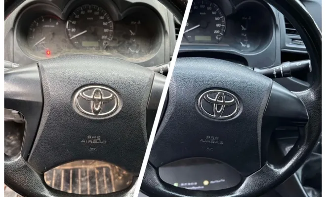 Nettoyage en profondeur d’un Toyota Hilux effectuée à Grandfresnoy., Beauvais, Matt Clean’ Car