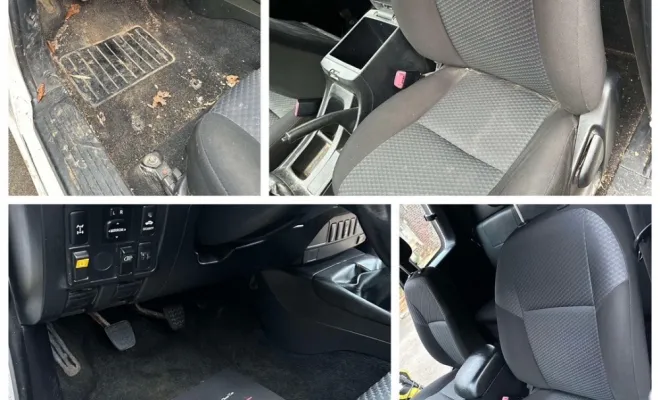 Nettoyage en profondeur d’un Toyota Hilux effectuée à Grandfresnoy., Beauvais, Matt Clean’ Car