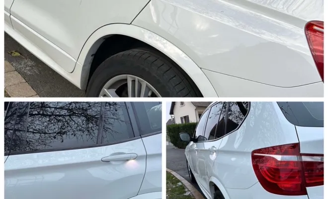 Formule nettoyage intérieur / extérieur sur une BMW X3 effectuée à Catenoy., Beauvais, Matt Clean’ Car