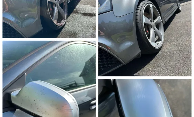 Nettoyage extérieur d’une Audi RS3 effectue à Catenoy, Beauvais, Matt Clean’ Car