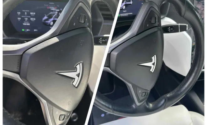 Nettoyage classique effectué à Etouy sur une Tesla Model X, Beauvais, Matt Clean’ Car