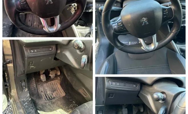 Formule intérieur extérieur d’une Peugeot 208 effectuée à Noroy., Beauvais, Matt Clean’ Car