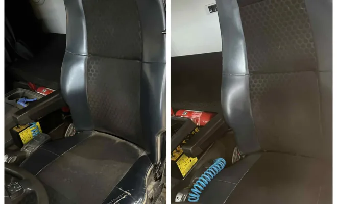 Prestation intérieur d’un camion effectué à Fournival (60)., Beauvais, Matt Clean’ Car