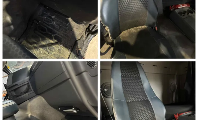 Prestation intérieur d’un camion effectué à Fournival (60)., Beauvais, Matt Clean’ Car