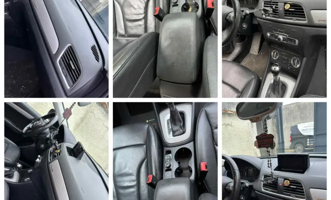 Nettoyage intérieur spécial cuir d’une Audi Q3 à Argenlieu (60)., Beauvais, Matt Clean’ Car